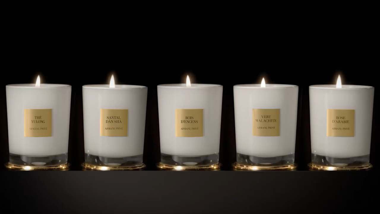 Armani on sale prive candles